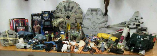 Super Large Lot of Vintage STAR WARS Toys!!! ~ Real: Super Large Lot of Vintage STAR WARS Toys!!! ~ Really Large