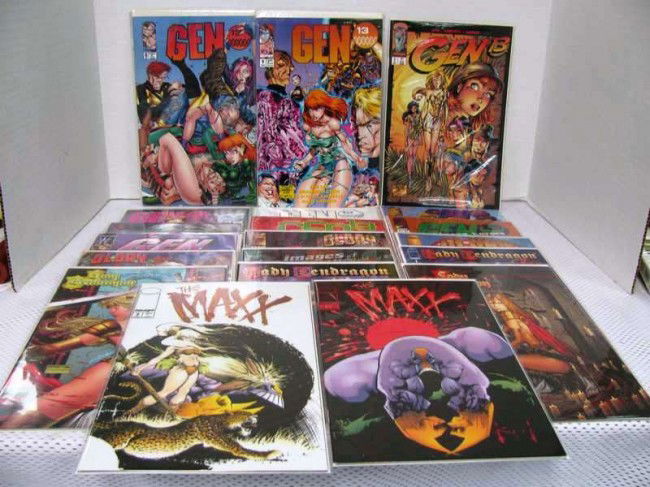 20 Issues ~ Image Comic Lot ~ Gen 13 #'s 0, 1, 3,: 20 Issues ~ Image Comic Lot ~ Gen 13 #'s 0, 1, 3, 4, 5, 6, 9 ~ Gen 13 Unreal World # 1 ~ Gen 13 Ordinary Heroes # 2 ~ Gen Active # 2 ~ Glory #'s 3, 13 ~ Glory Christmas Special ~ Images of Shadow Hawk
