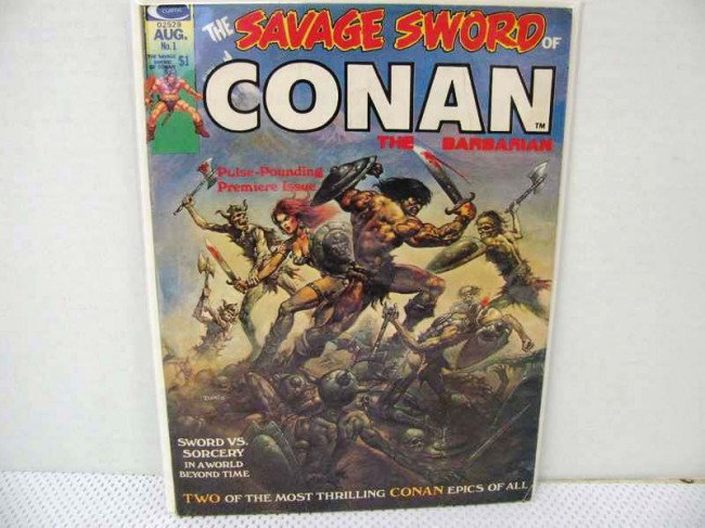 Savage Sword of Conan #1 ~ 3rd Appearance of Red S: Savage Sword of Conan #1 ~ 3rd Appearance of Red Sonja