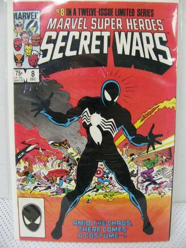 Secret Wars #8 ~ Key 1st Appearance of Venom At Al: Secret Wars #8 ~ Key 1st Appearance of Venom At Alien Costume