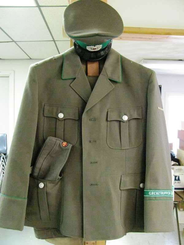 56: East German Border Guard Uniform ~ This obsolete un