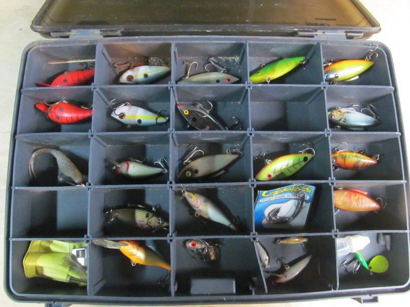 Loaded Tackle Box ~ Full of Baits (1 of 9)