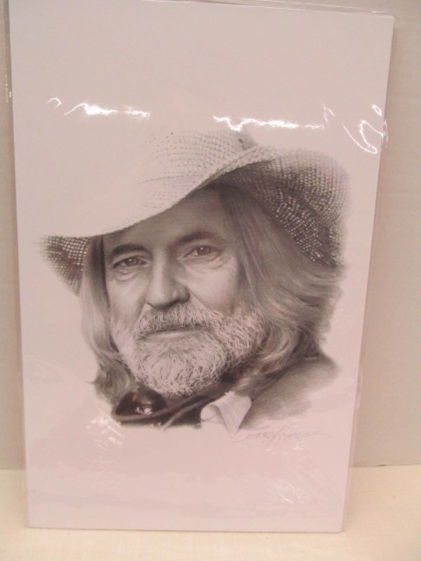 Original Print by Jerry Harris ~ Willie Nelson ~ The (1 of 1)