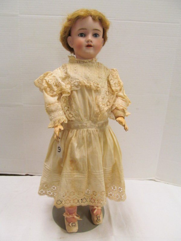 Antique (74) German Handwerck 27 1/2" Open Mouth Doll ~ (1 of 10)