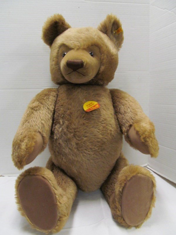 Vintage Original STEIFF 29" Caramel Teddy Bear ~ (1 of 6)