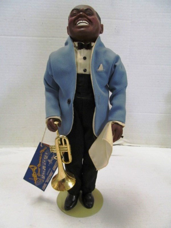 Vintage (55) Effanbee Louis "Satchmo" Armstrong 15": Vintage (55) Effanbee Louis "Satchmo" Armstrong 15"