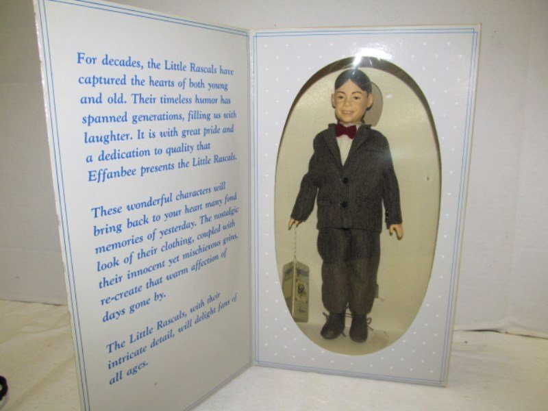 Vintage (58) Effanbee Little Rascals "Alfalfa" New In: Vintage (58) Effanbee Little Rascals "Alfalfa" New In Box 1989