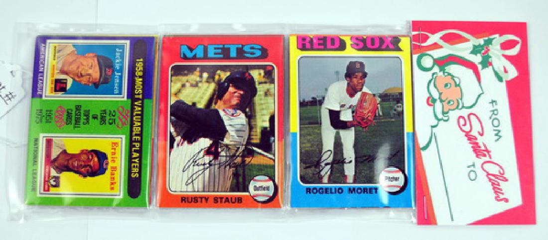 1975 Topps Christmas Rack Pack Rusty Staub On Top (1 of 2)