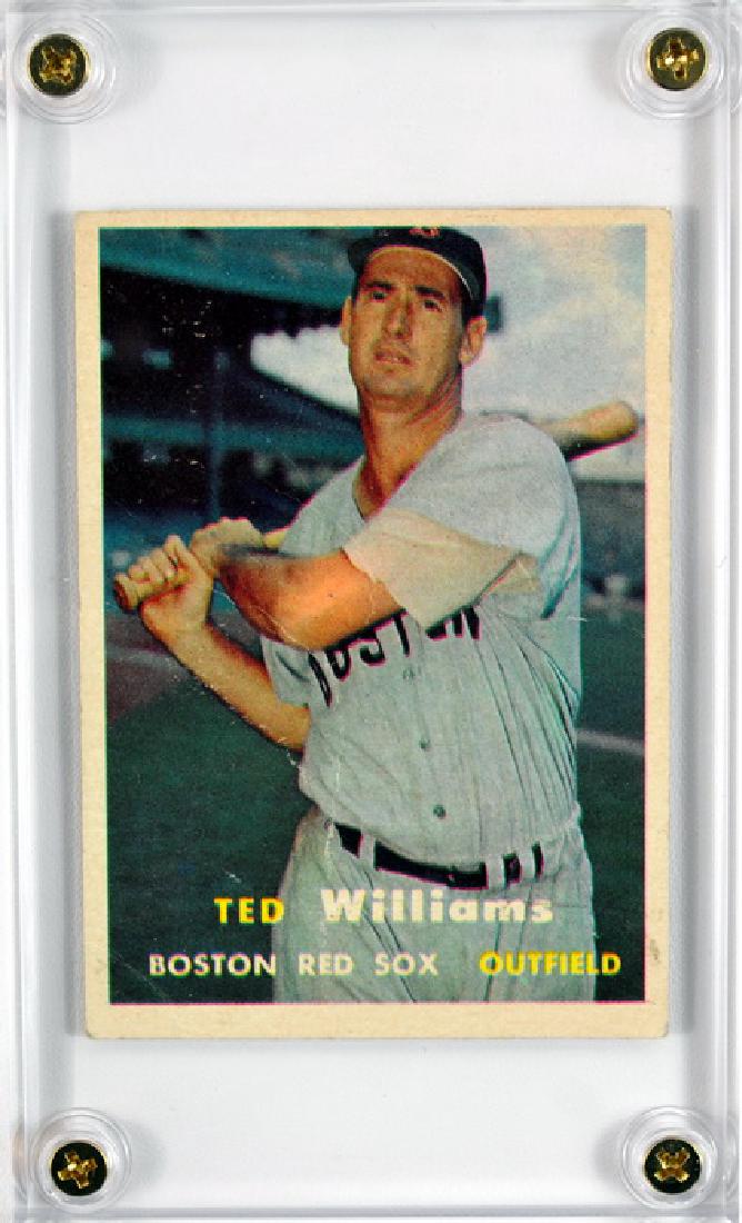 1957 Topps Ted Williams Ungraded (1 of 2)