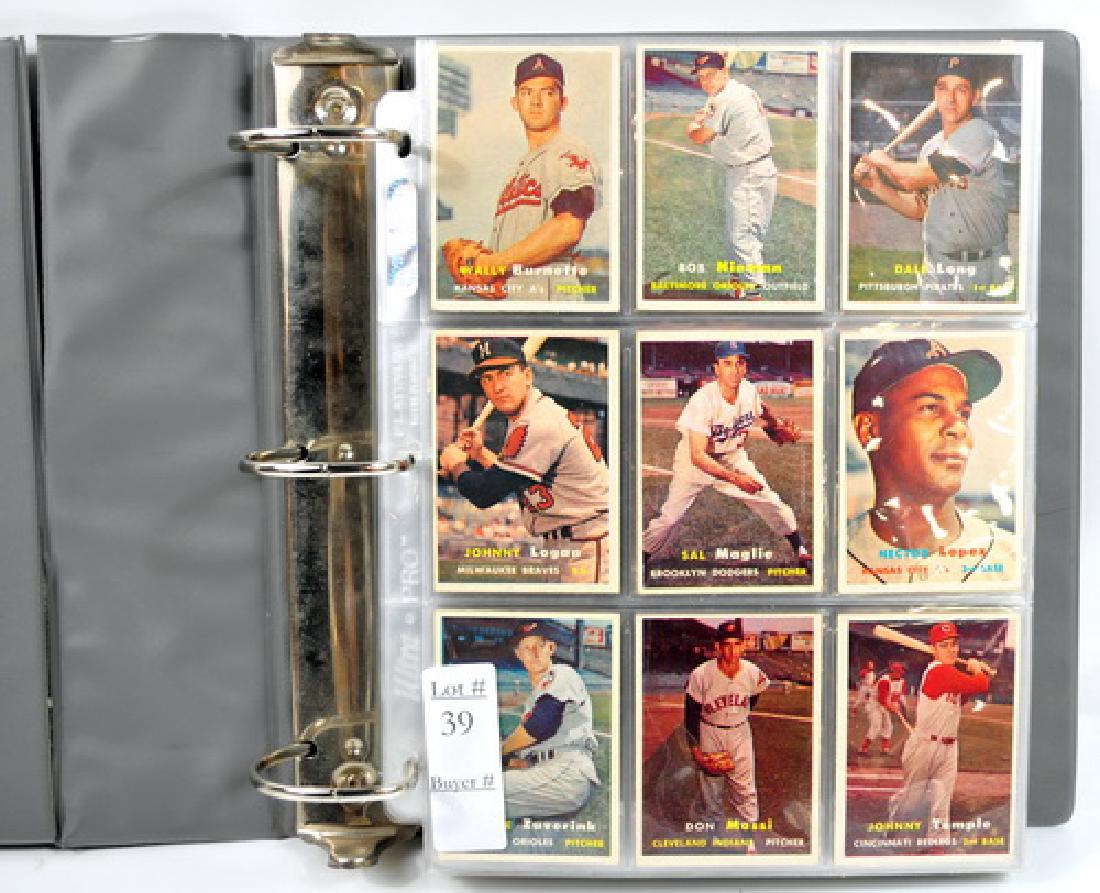 378 1957 Topps Baseball Cards in Nice Condition (1 of 4)