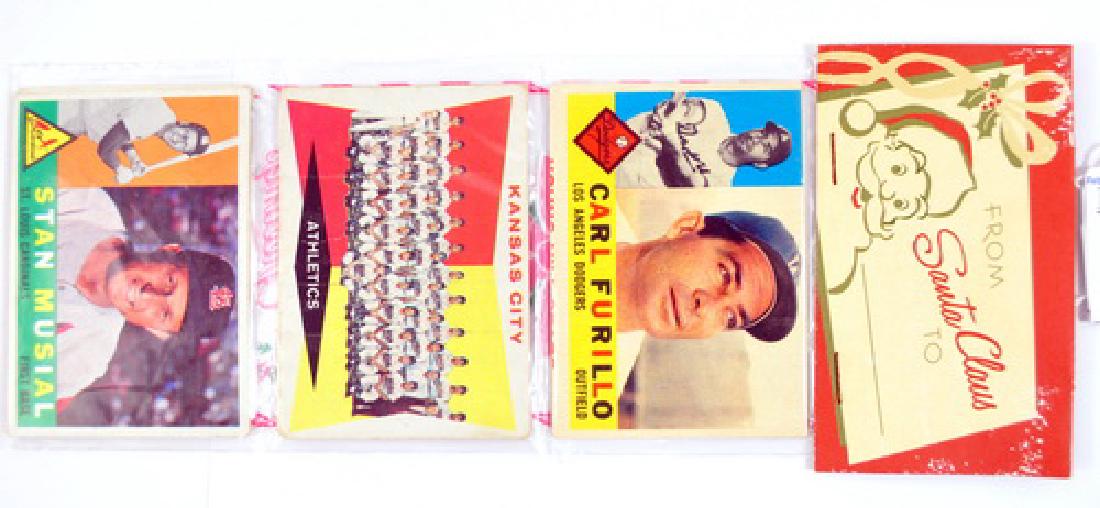 1960 Topps Christmas Rack Pack Stan Musial On Top (1 of 2)