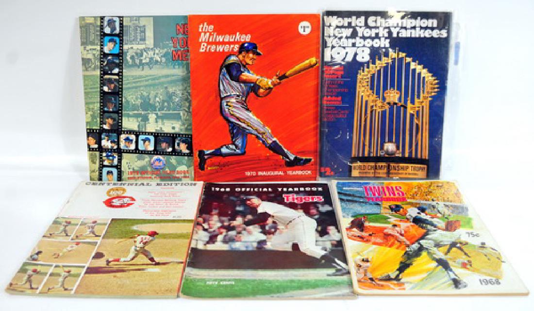 26 Baseball Year Books 1960's and 70's (1 of 4)