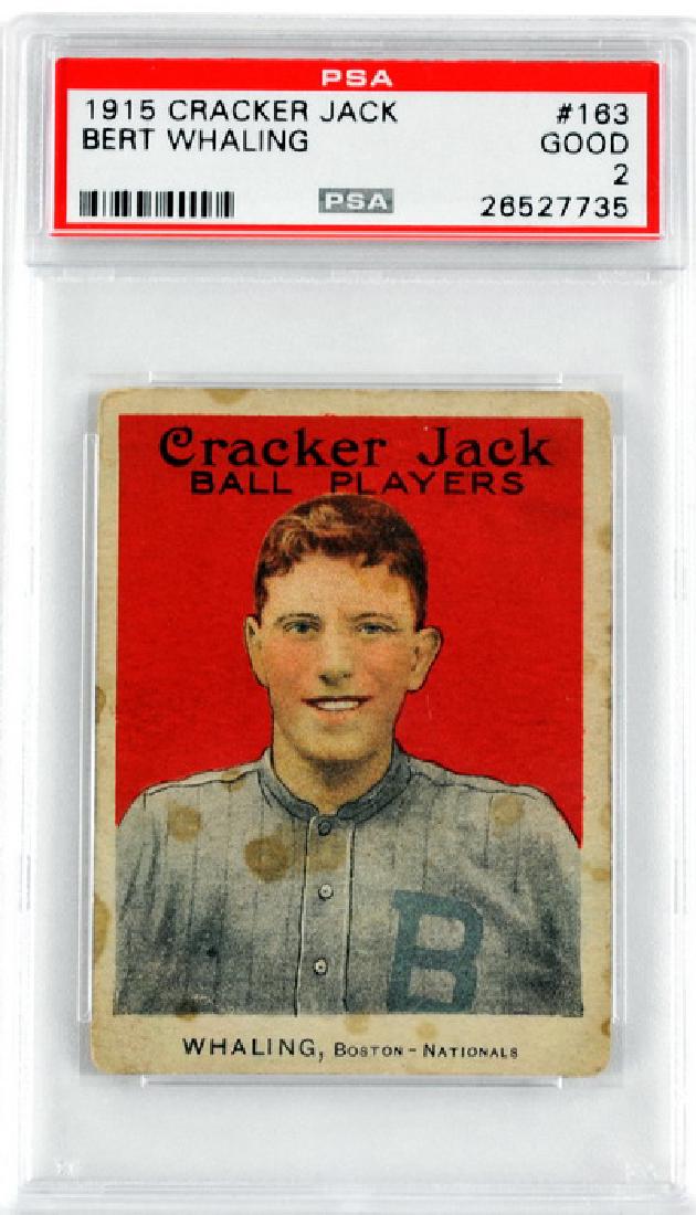 1915 Cracker Jack Bert Whaling Psa Good 2 (1 of 2)
