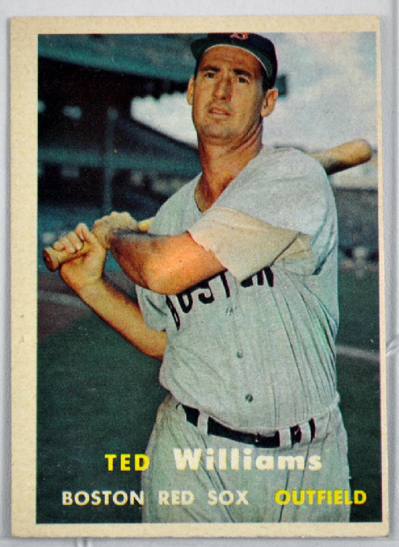 1957 Topps Ted Williams Ungraded (1 of 2)