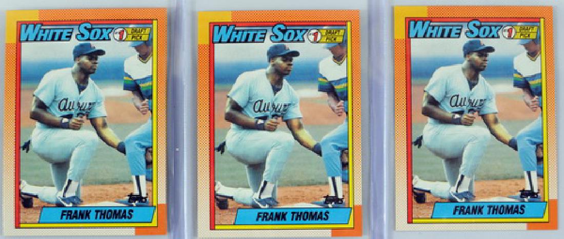 25 1990 Topps Frank Thomas Rookies (1 of 3)
