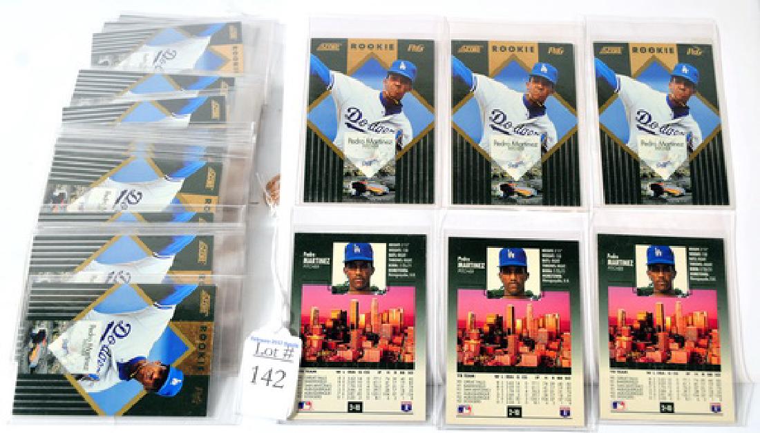 42 Pedro Martinez Rookie cards (1 of 1)