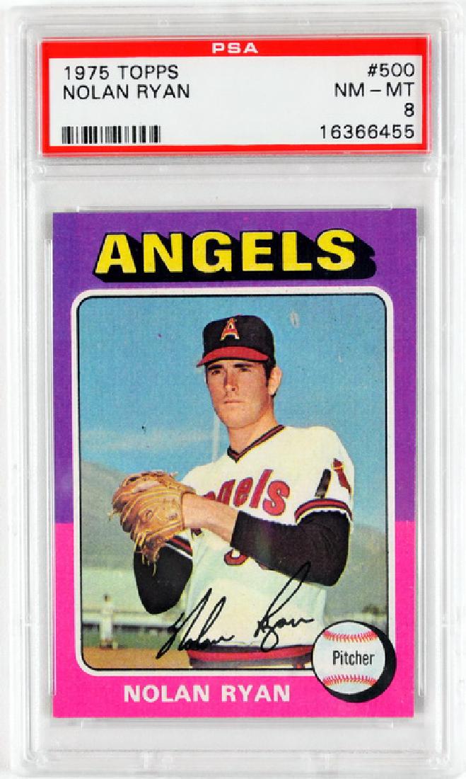 1975 Topps Nolan Ryan Psa 8 (1 of 2)
