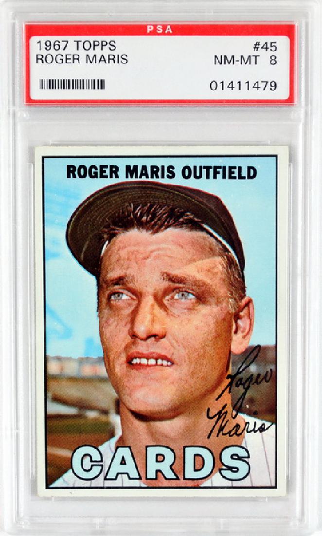 1967 Topps Roger Maris Psa 8 (1 of 2)