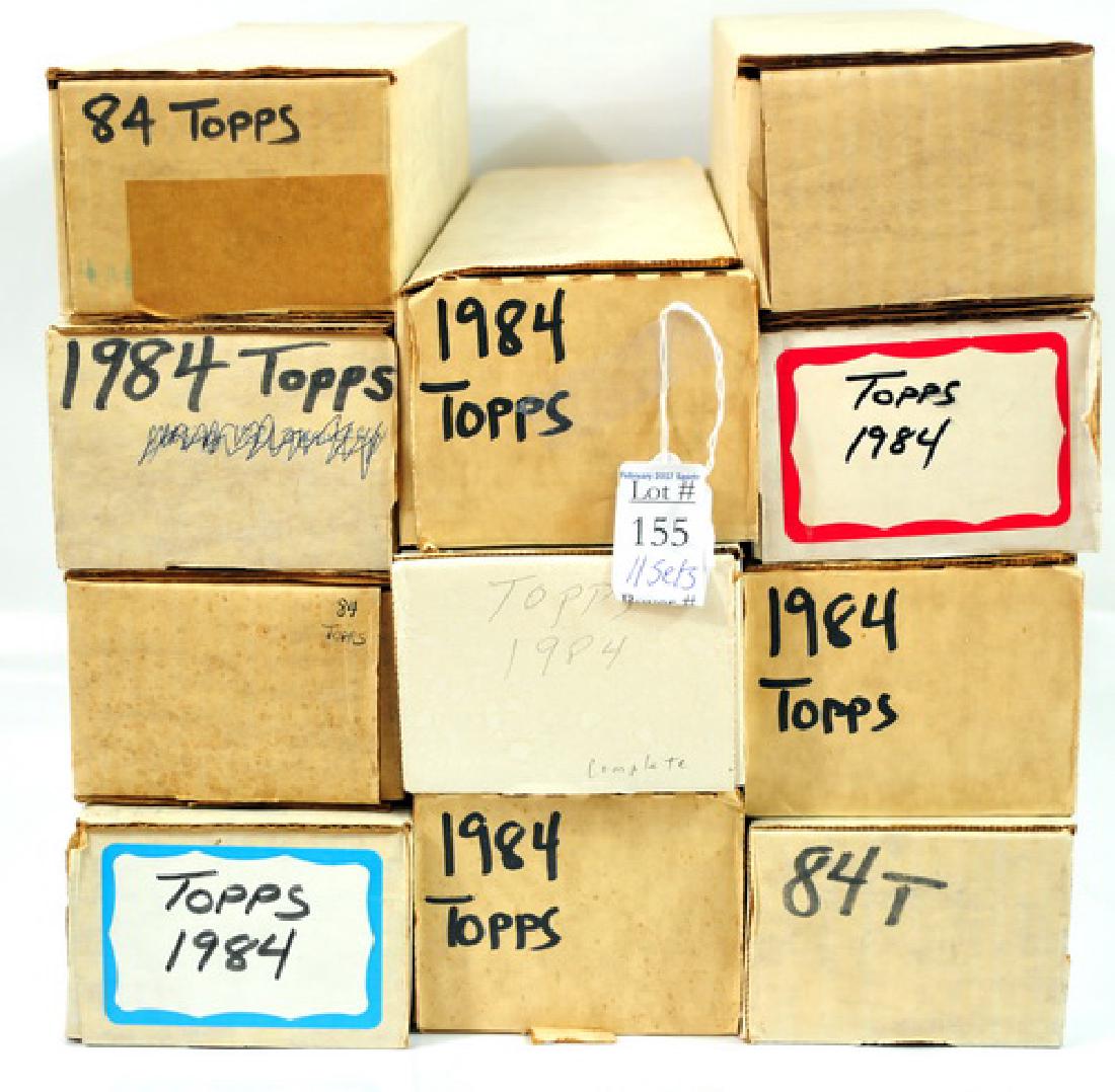11 1984 Topps Baseball Sets (1 of 2)
