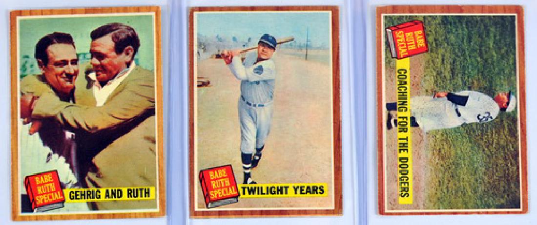 10 Card 1962 Topps Babe Ruth Story Set (1 of 3)