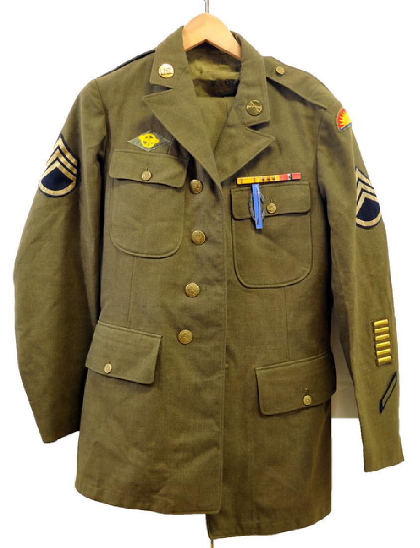 One USA Military Uniform from WW2: In very good condition