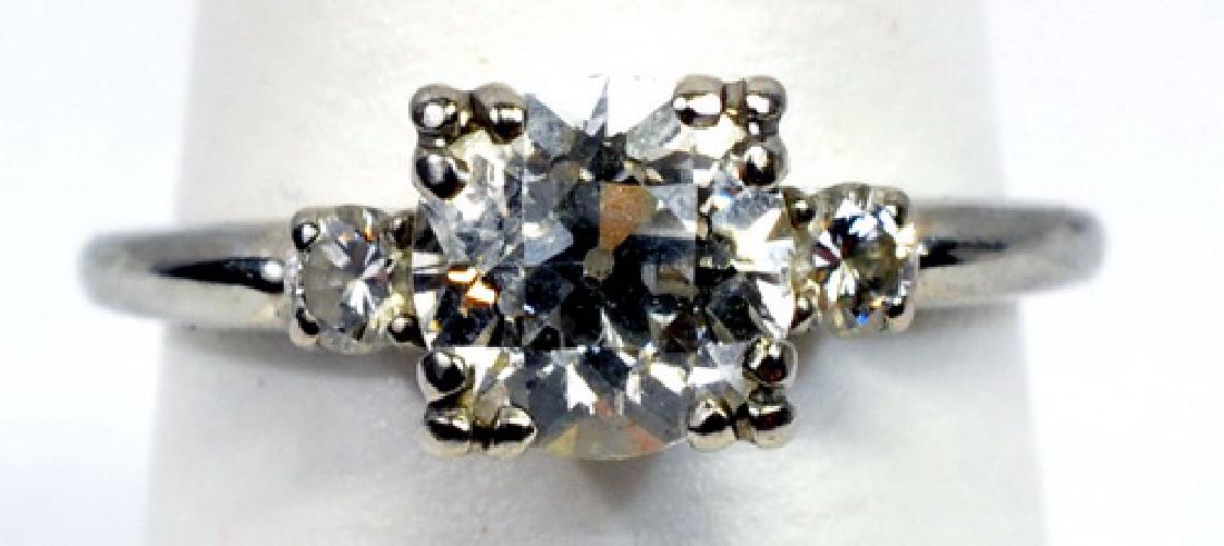 Ladies18kt. White Gold 1.25 Ct Diamond Ring (1 of 3)