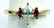 Ladies 14k Yellow Gold Diamond Ruby Ring & Wrap