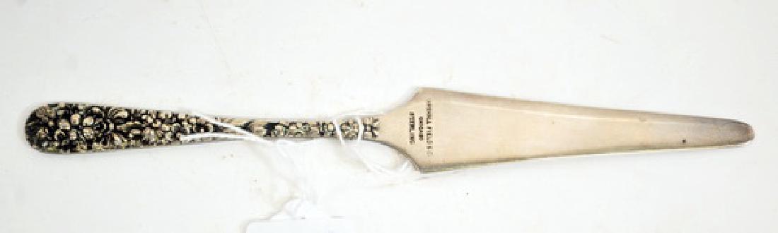 1933 World Fair Chicago Sterling Letter Opener: 7", made by Marshall Field Company weighs 1 Troy Ounce