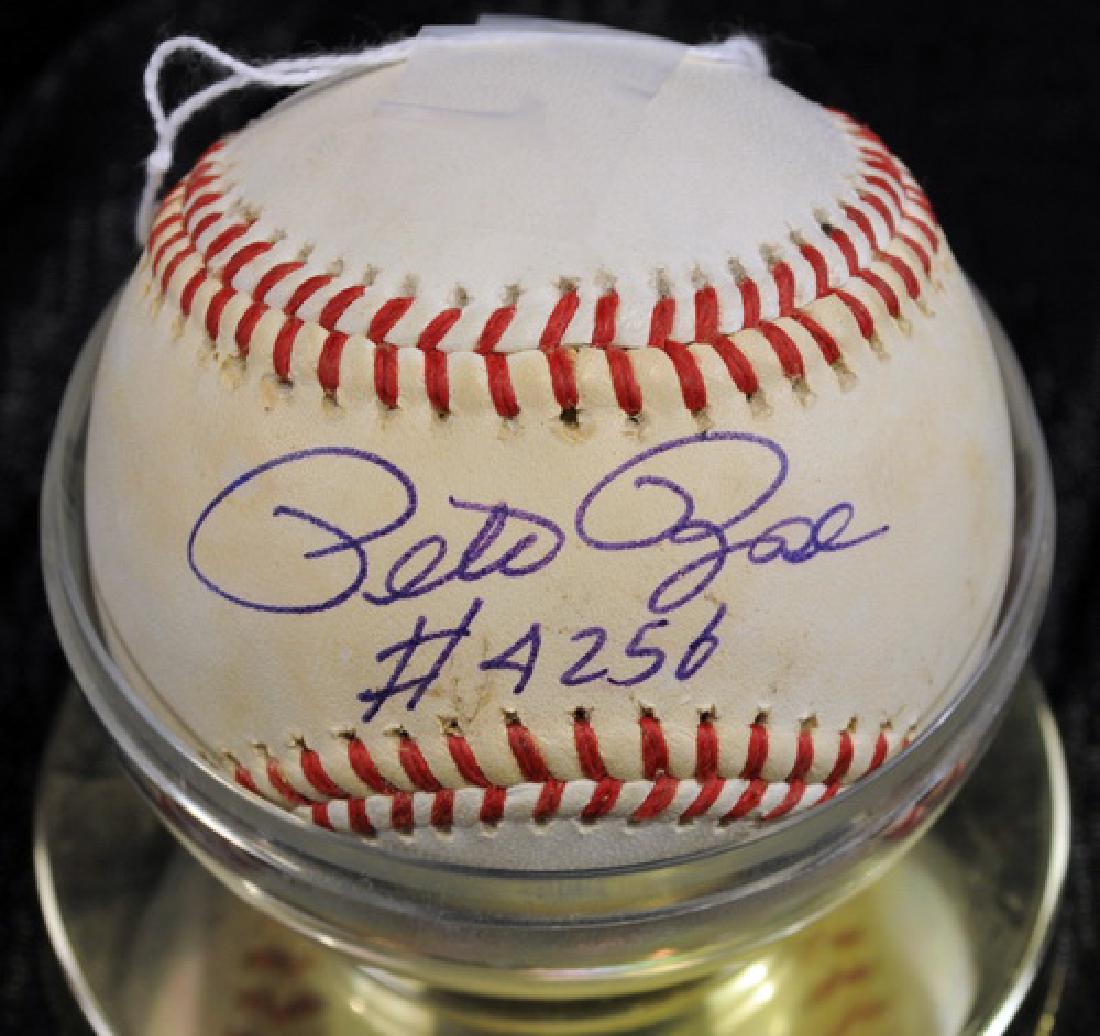 Pete Rose Signed Baseball Jsa Coa (1 of 2)