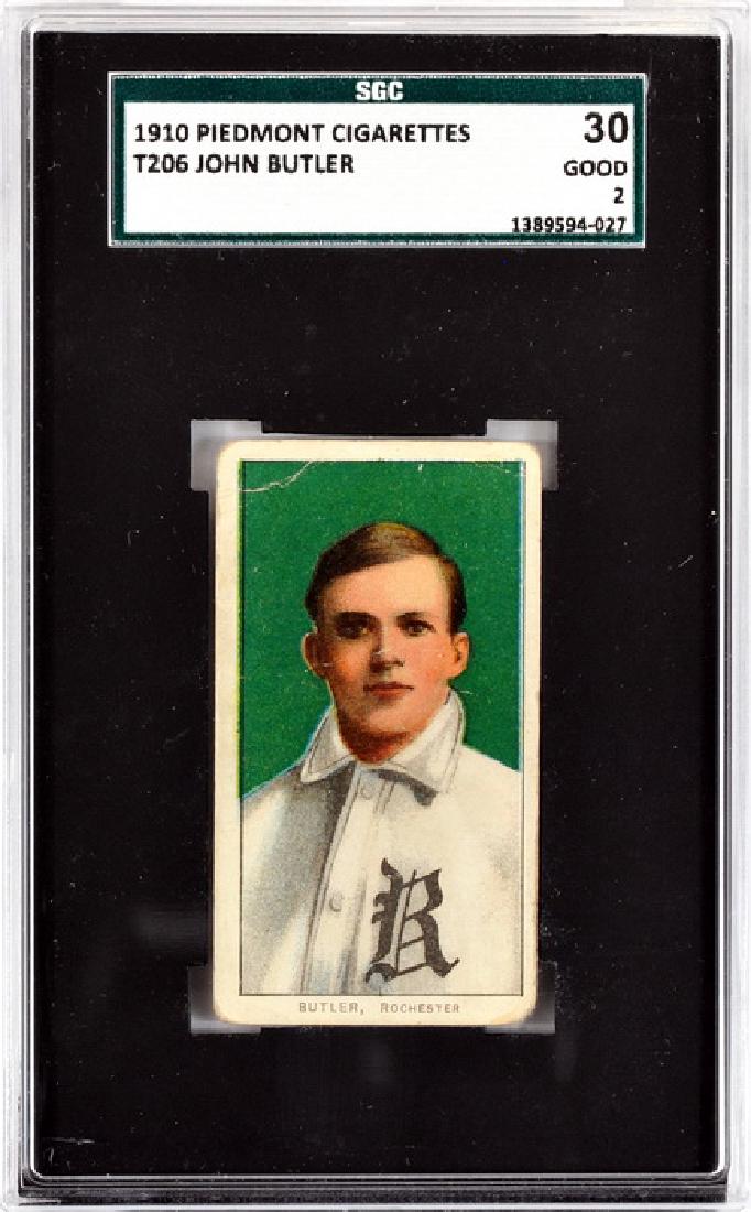 31909-11 T206 Admiral Schlei/thielman/butler: Polar Bear Back And Piedmont Sgc 20 And 30