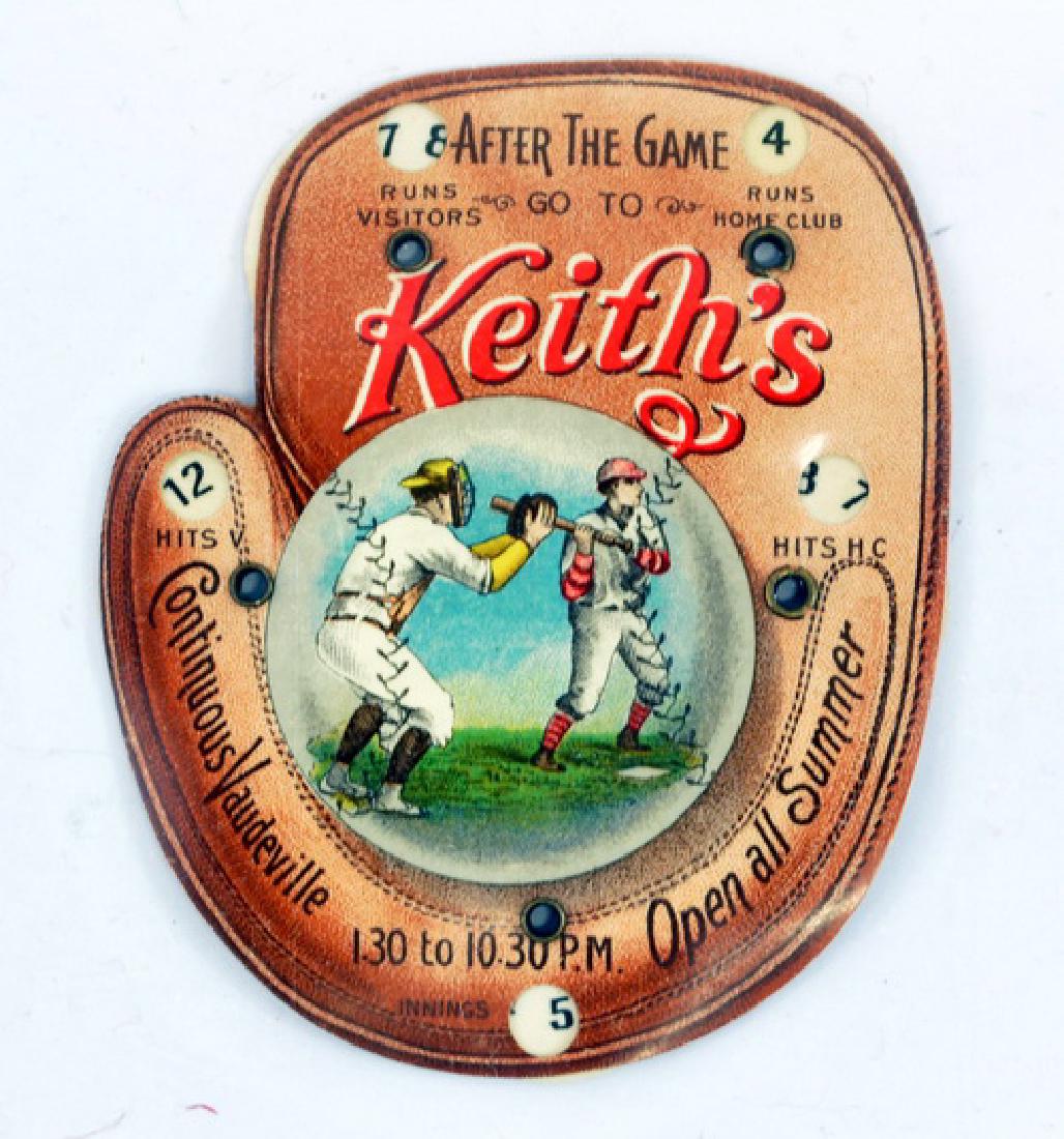 Vintage Keith's Baseball Scorer (1 of 2)