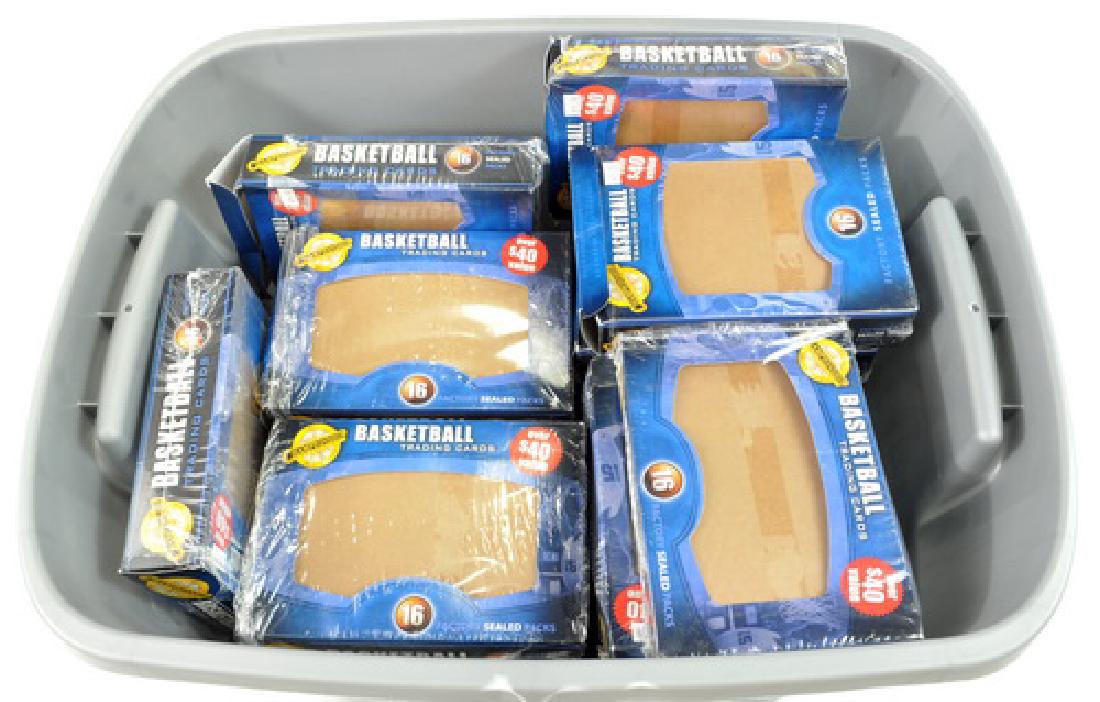 8 Totes Of Opened Sports Cards Packs/boxes (1 of 9)