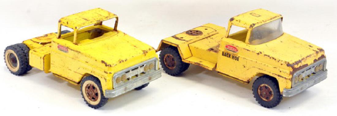 Tonka Trucks Mound Minn: 5 Flatbed Tonka Trucks, No. 5 Red Fire truck