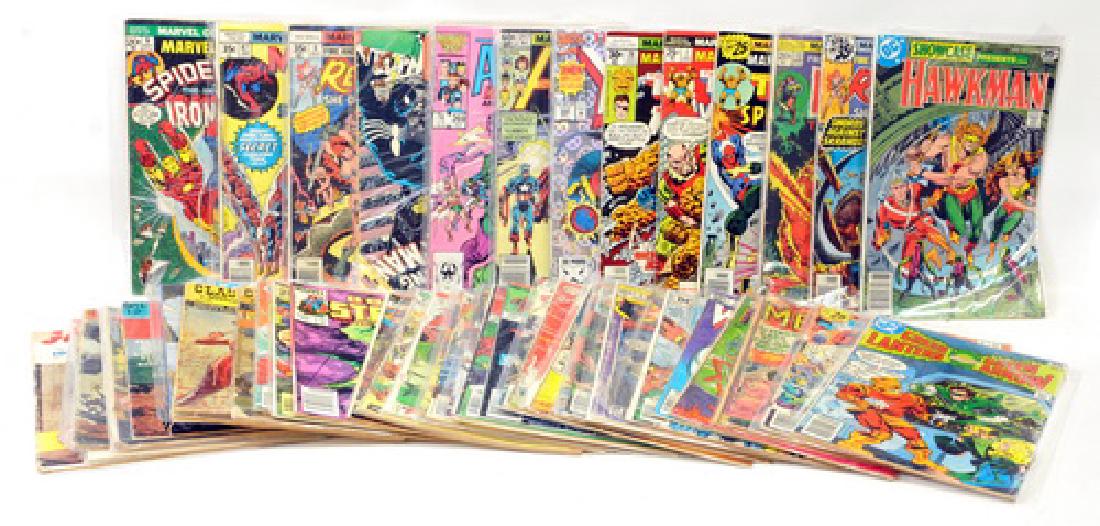 48 Comic Books includes, Aquaman 449: Justice League of America 137, Wolverine 2, Metal Men 28, 32, 20, Guardians of The Galaxy 5, 6, Doctor Strange 5, 66, Green Lantern Green Arrow 103, Fantastic Four 3, Hawkman 101, Ant-Man 7, Kull The 