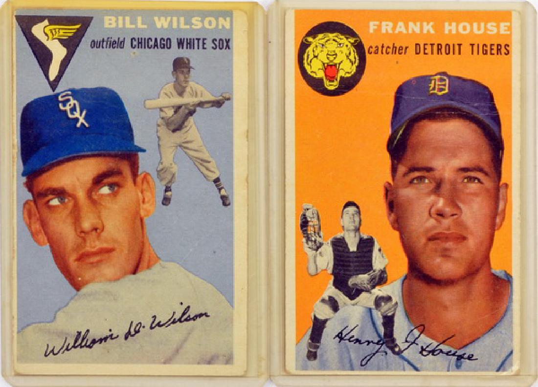 57 1954 Topps Baseball Cards (1 of 5)