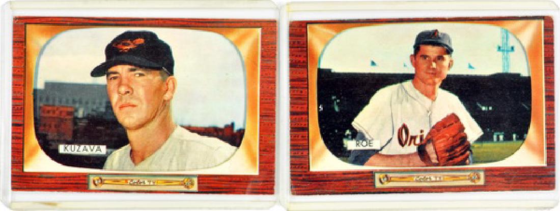 50 1955 Bowman Baseball Cards (1 of 7)