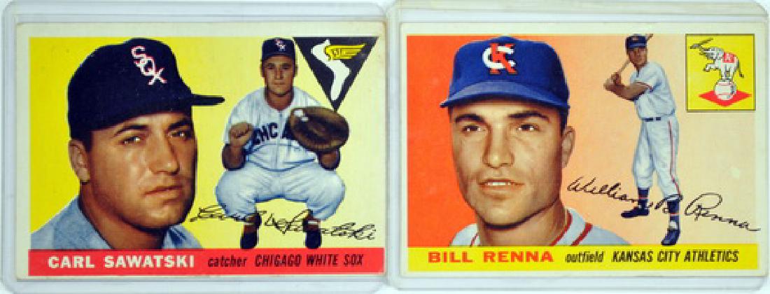 50 1955 Topps Baseball Cards (1 of 7)