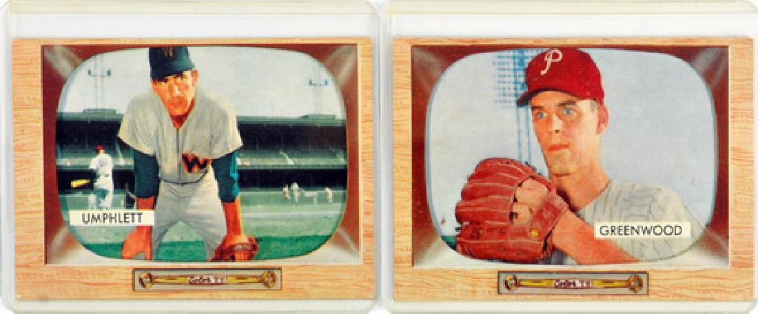 50 1955 Bowman Baseball Cards (1 of 5)