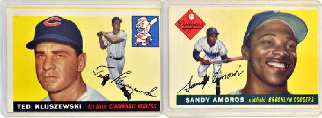 7 1955 Topps Baseball Cards Rookies/stars (1 of 5)