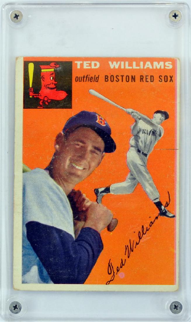 1954 Topps Ted Williams Ungraded: Card #1