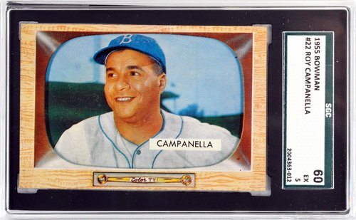 1955 Bowman Roy Campanella Sgc 60 Ex 5 (1 of 2)