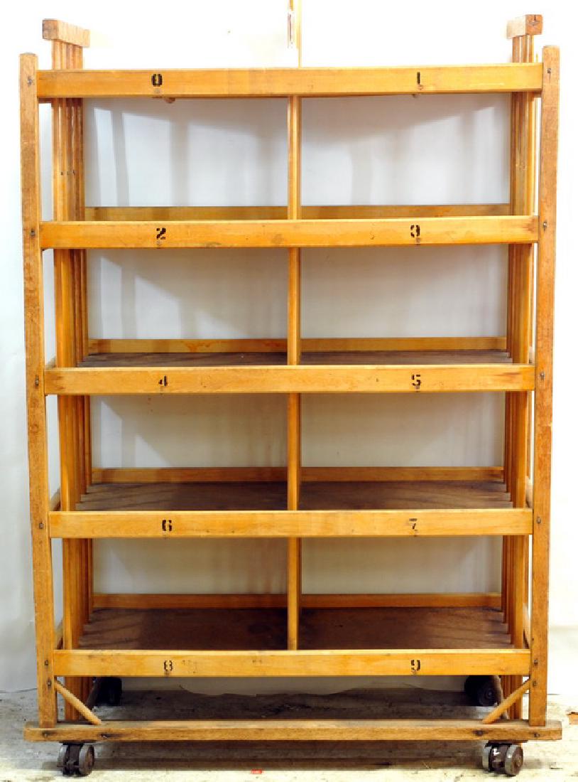 Antique Industrial Shoe Mfg Rack (1 of 1)