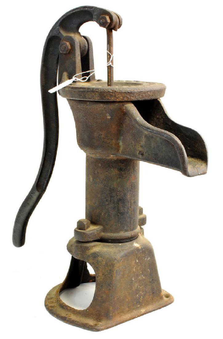 Antique Cast Iron Hand Water Pump By The Goulds antique-cast-iron-hand-water-pump-by-the-goulds