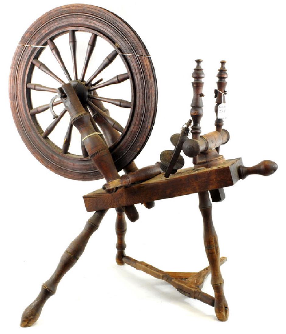 Antique Spinning Wheel (1 of 1)