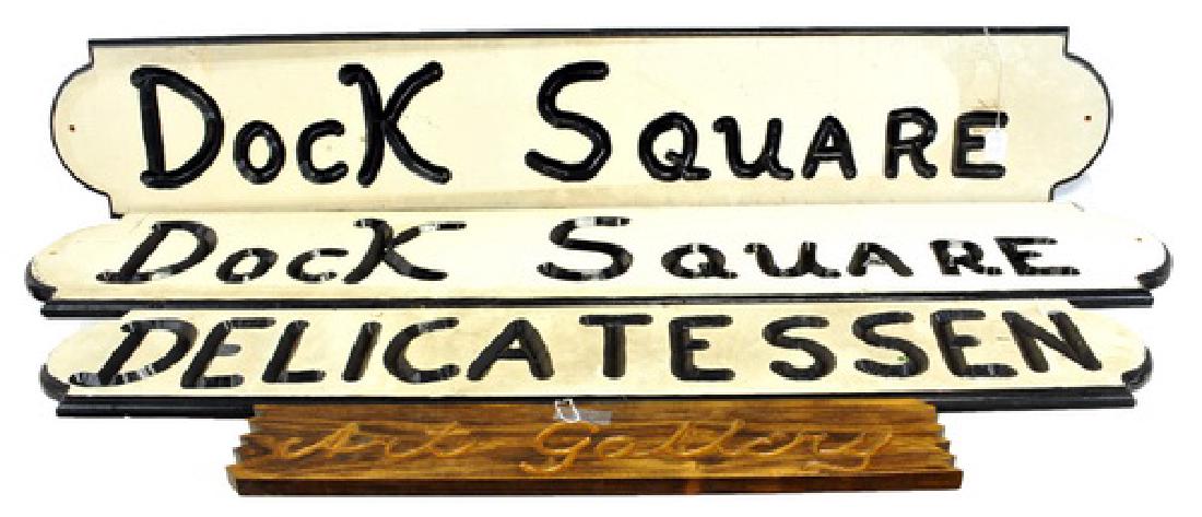 Ten Dock Square Kennebunkport ME signs (1 of 6)