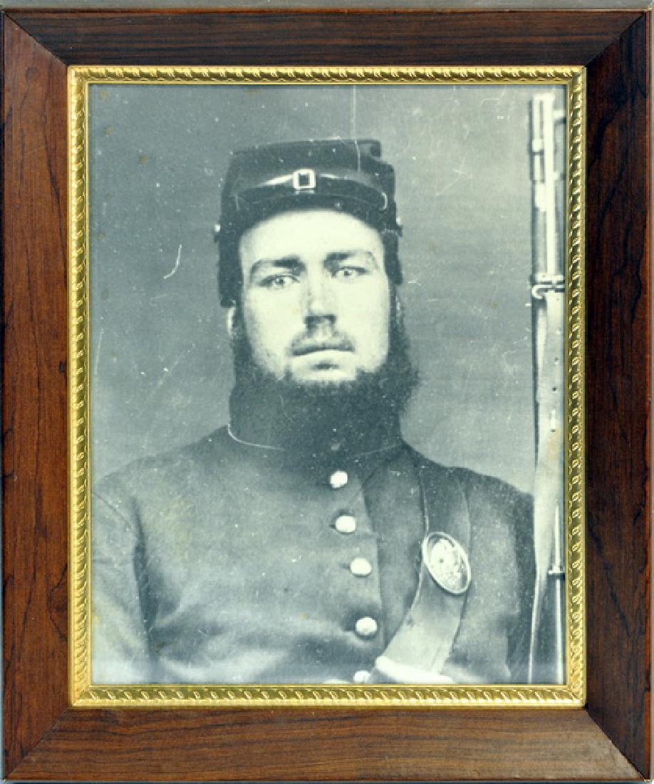 3 Framed Vintage Photos of Military (1 of 3)