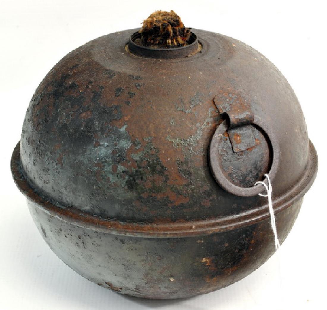 Antique Iron Smudge Pot