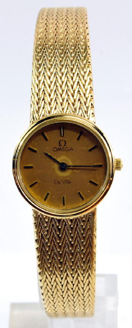 Group Of Ladies Estate Watches Omega Bulova: Group Of Ladies Estate Watches Omega Bulova Seiko Elgin Emka Hamilton Caravelle And Fossil. Quartz And Manual Wind As Found.