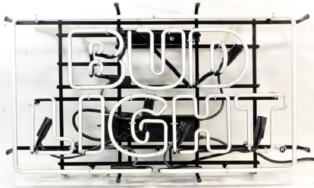 Bud Light Neon Sign: 29" X 18" , New Old Stock