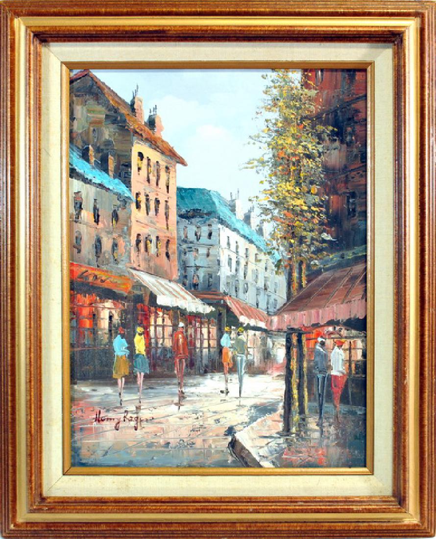 1 Oil on Canvas signed Henry Rogers